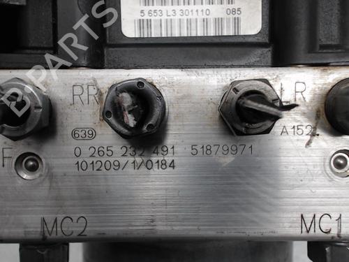 Used ABS pump CITROËN NEMO Box Body/MPV (AA_) 1.4 HDi (68 hp) 22099768