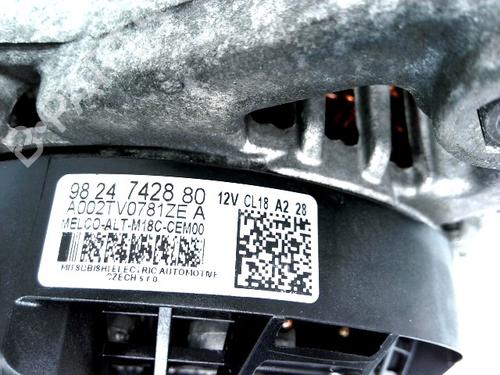 Alternator PEUGEOT PARTNER Box Body/MPV (K9) 1.5 BlueHDi 100 | BP29178794M7 