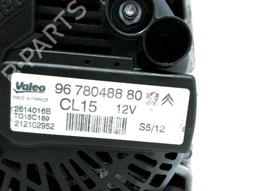 Alternator CITROËN C3 II (SC_) 1.4 HDi 70 (SC8HZC, SC8HR0, SC8HP4) | BP28583121M7