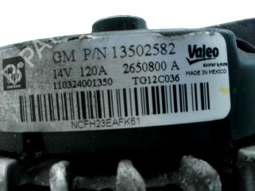 alternator-opel-insignia-a-g09-2008-2009-2010-2011-2012-2013-2014-2015-2016-2017-33829583 main image