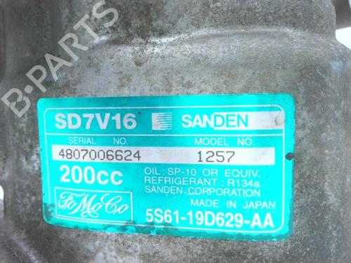 Used AC compressor AC compressor FORD FUSION (JU_) 1.6 TDCi (90 hp) 22101213 22101213