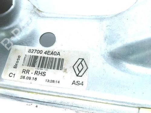 Rear right window mechanism RENAULT KADJAR (HA_, HL_) 1.6 dCi 130 (HLA4) | BP20912762C25 