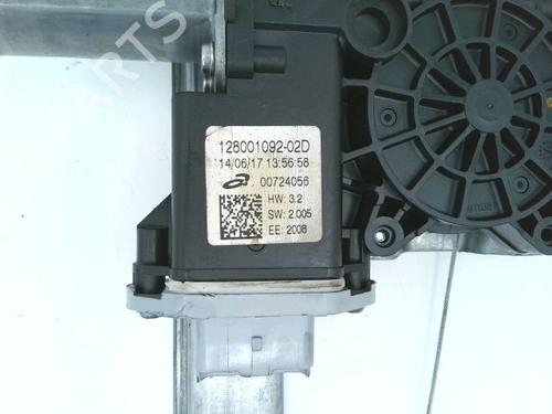 Front left window mechanism RENAULT CLIO IV (BH_) 1.2 TCe 120 (BHM0) | BP26707772C22 