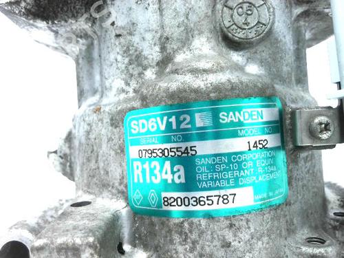 Used AC compressor AC compressor RENAULT MODUS / GRAND MODUS (F/JP0_) 1.5 dCi (FP0E, JP0E) (65 hp) 20910836 20910836