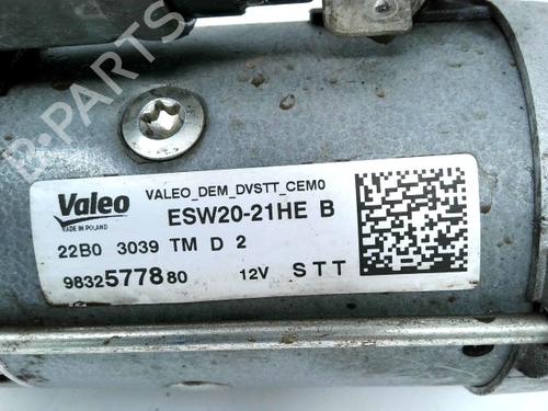 Used Starter Starter PEUGEOT PARTNER Box Body/MPV (K9) 1.5 BlueHDi 100 (102 hp) 28056666 28056666
