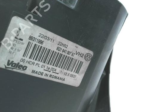 Left headlight VW POLO (9N_, 9A_) 1.4 TDI | BP27254772C28 