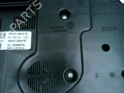 Instrument cluster RENAULT KADJAR (HA_, HL_) 1.6 dCi 130 (HLA4) | BP20912770C47 