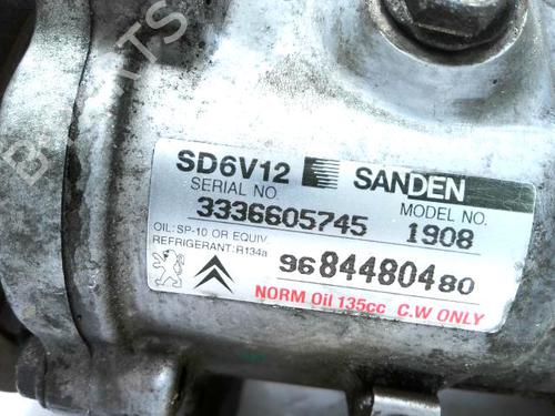 Used AC compressor AC compressor CITROËN C3 I (FC_, FN_) 1.6 16V HDi (90 hp) 22099674 22099674