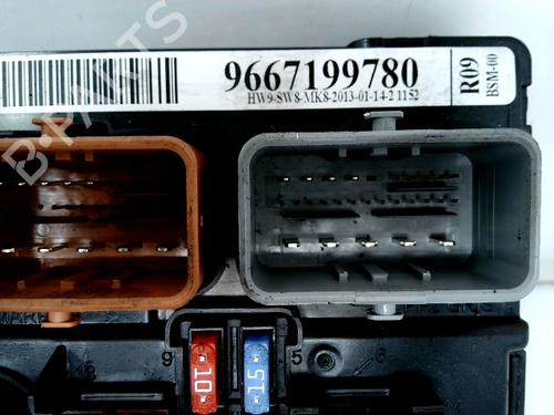 Fuse box PEUGEOT 207 (WA_, WC_) 1.4 HDi | BP29513434E1 