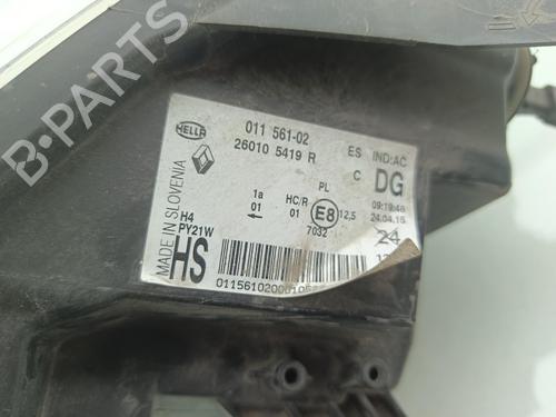 Right headlight RENAULT TWINGO III (BCM_, BCA_) 0.9 TCe 90 (BCM9, BCM2) | BP40054006C29 - Image 2