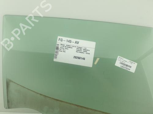 Used Rear right door window Rear right door window RENAULT CLIO IV (BH_) 1.5 dCi 90 (90 hp) 36027514 36027514