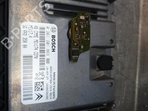 Control unit CITROËN C3 Picasso (SH_) 1.4 VTi 95 (SH8FSC, SH8FP0, SH8FP6) | BP27631824M11 