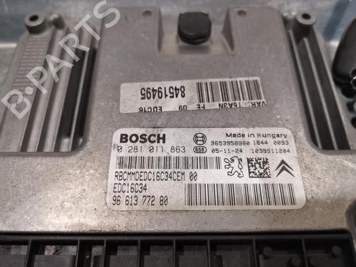 Centralina do motor PEUGEOT 307 (3A/C) 1.6 HDi (90 hp) 20920085