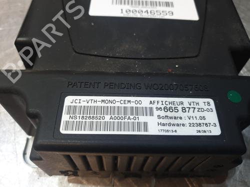 Display monitor PEUGEOT 3008 I MPV (0U_) 1.6 HDi | BP23796361C48 