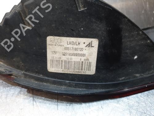 Rear fog light ALFA ROMEO MITO (955_) 1.3 MultiJet (955AXP1A, 955AYC1A) | BP25491169C37 