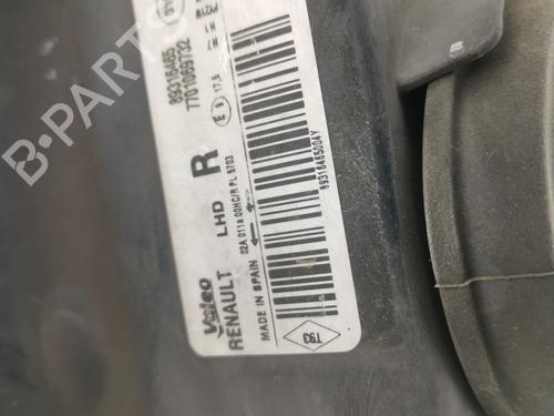 Right headlight RENAULT MODUS / GRAND MODUS (F/JP0_) 1.2 (JP0C, JP0K, FP0C, FP0K, FP0P, JP0P, JP0T) | BP31311071C29 