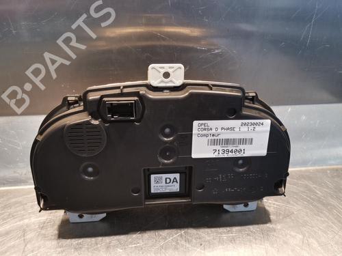 Used Instrument cluster Instrument cluster OPEL CORSA D (S07) 1.3 CDTI (L08, L68) (90 hp) 20918616 20918616