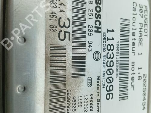 Engine control unit (ECU) PEUGEOT 307 (3A/C) 1.6 16V | BP31075207M57 - Image 3