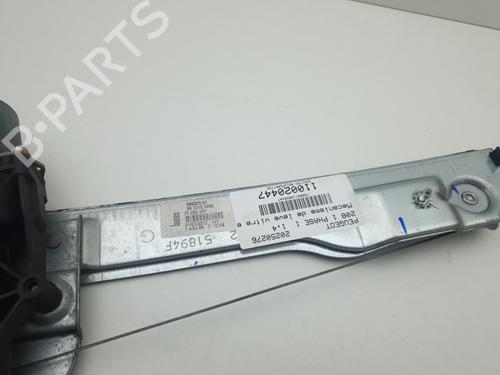 Front left window mechanism PEUGEOT 208 I (CA_, CC_) 1.4 HDi | BP27721566C22