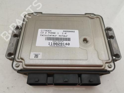 Engine control unit (ECU) CITROËN C3 II (SC_) 1.4 HDi 70 (SC8HZC, SC8HR0, SC8HP4) | BP31908439M57