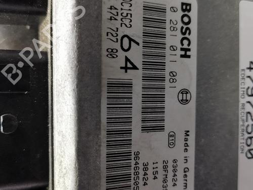 Used Engine control unit (ECU) Engine control unit (ECU) PEUGEOT 307 (3A/C) 2.0 HDi 110 (107 hp) 20922507 20922507