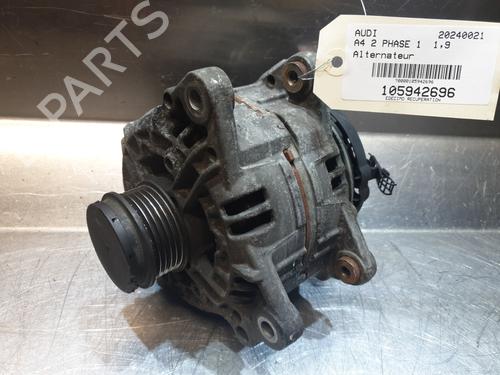 Used Alternator AUDI A4 B6 (8E2) 1.9 TDI (130 hp) 25893601