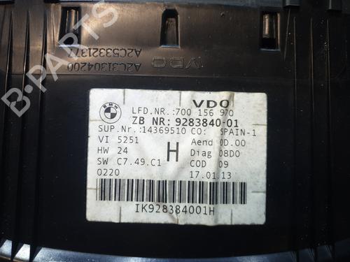 Instrument cluster BMW X1 (E84) xDrive 20 d | BP26282138C47 