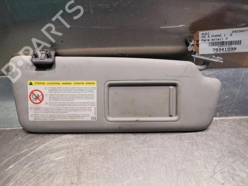 Used Right sun visor AUDI A3 (8V1, 8VK) 2.0 TDI (150 hp) 20921187