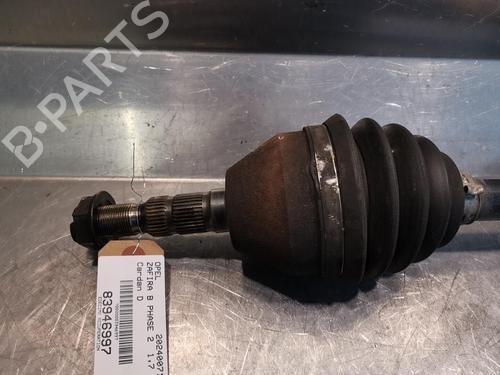 Right front driveshaft OPEL ZAFIRA / ZAFIRA FAMILY B (A05) 1.7 CDTI (M75) | BP20918151M39 