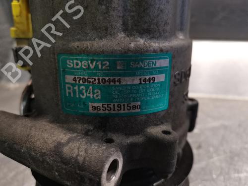 Used AC compressor AC compressor PEUGEOT 206 Hatchback (2A/C) 1.4 HDi eco 70 (68 hp) 20918052 20918052