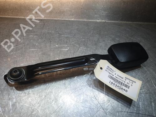 Used Seat buckle RENAULT SCÉNIC III (JZ0/1_) 1.5 dCi (110 hp) 24889640