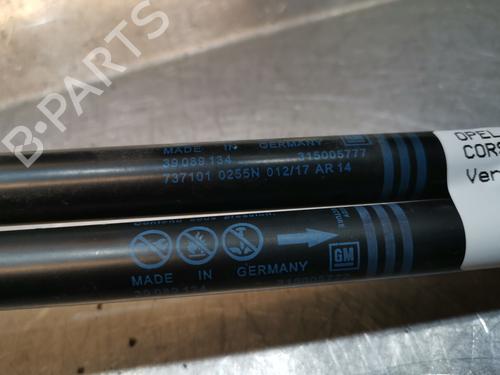 Tailgate lift support OPEL CORSA E (X15) 1.4 (08, 68) | BP22793358C138 