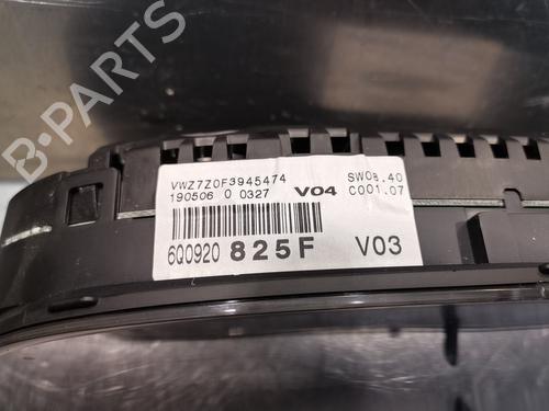 Instrument cluster VW POLO IV (9N_, 9A_) 1.4 TDI | BP20921285C47