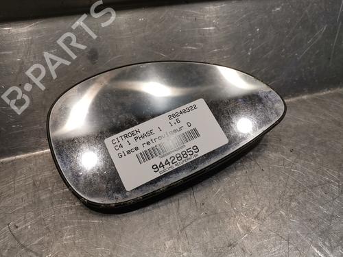 Used Right mirror glass CITROËN C4 I (LC_) 1.6 HDi (90 hp) 21215715
