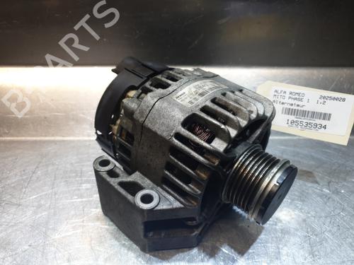 Generator ALFA ROMEO MITO (955_) 1.3 MultiJet (955AXP1A, 955AYC1A) (95 hp) 25599662