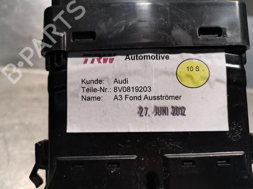 Used Air vent Air vent AUDI A3 (8V1, 8VK) 2.0 TDI (150 hp) 20921189 20921189