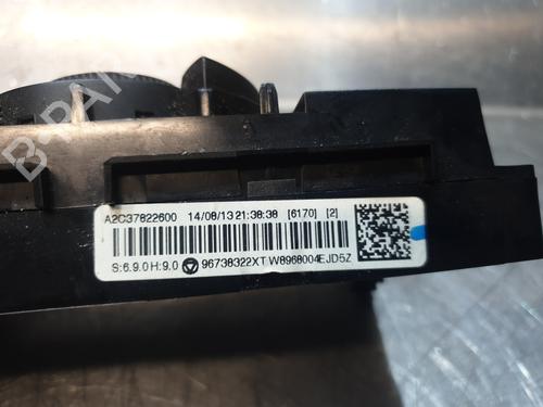 Climate control PEUGEOT 3008 I MPV (0U_) 1.6 HDi | BP23796366I5 