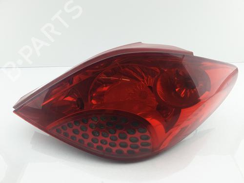 Used Right taillight PEUGEOT 207 (WA_, WC_) 1.6 HDi (90 hp) 27836205