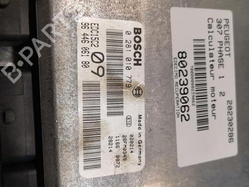 Used Engine control unit (ECU) PEUGEOT 307 Break (3E) 2.0 HDI 90 (90 hp) 20919828