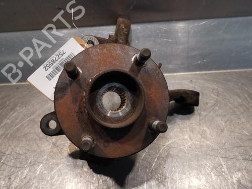 Used Left front steering knuckle FORD FIESTA VI (CB1, CCN) 1.4 TDCi (68 hp) 20918376