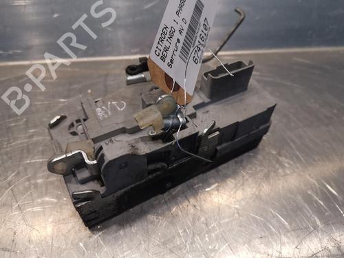 Used Front right lock CITROËN BERLINGO / BERLINGO FIRST MPV (MF_, GJK_, GFK_) 1.9 D (MFWJZ) (70 hp) 20918854