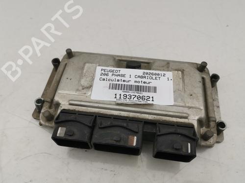 Used Engine control unit (ECU) PEUGEOT 206 CC (2D) 1.6 16V (2DNFUF, 2DNFUR) (109 hp) 31661109