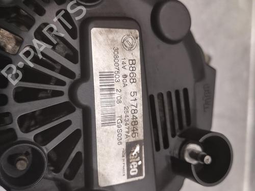 Used Alternator FIAT 500 (312_) 1.3 D Multijet (312AXB1A) (75 hp) 20918261