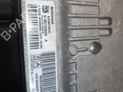 Engine control unit (ECU) PEUGEOT 3008 I MPV (0U_) 1.6 HDi | BP23796367M57 