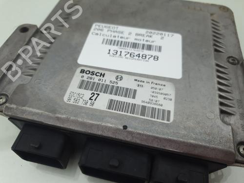 Engine control unit (ECU) PEUGEOT 206 SW (2E/K) 2.0 HDi | BP38637511M57  - Image 5