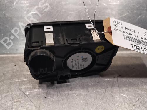 Used Headlight switch Headlight switch AUDI A3 (8V1, 8VK) 2.0 TDI (150 hp) 20921216 20921216