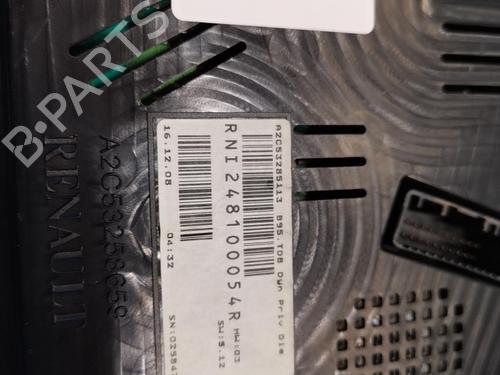 Instrument cluster RENAULT MEGANE III Coupe (DZ0/1_) 1.5 dCi (DZ0B) | BP20923586C47 
