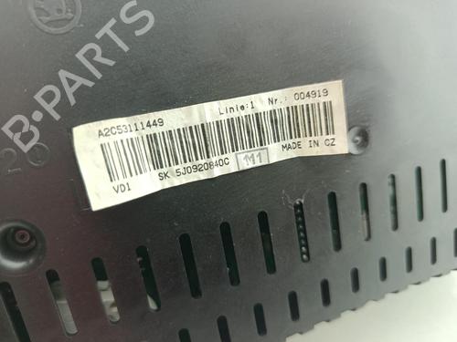 Used Instrument cluster Instrument cluster 39603614 39603614