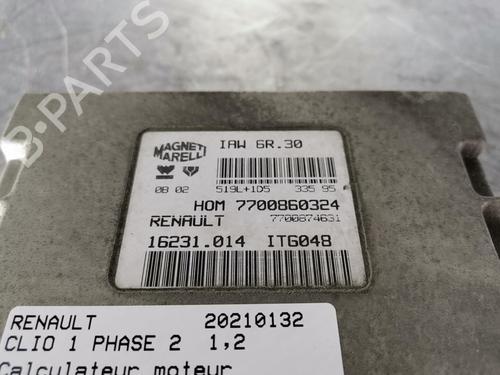 Centralita motor RENAULT CLIO I (B/C57_, 5/357_) 1.2 (B/C/S577) (54 hp) 20922656