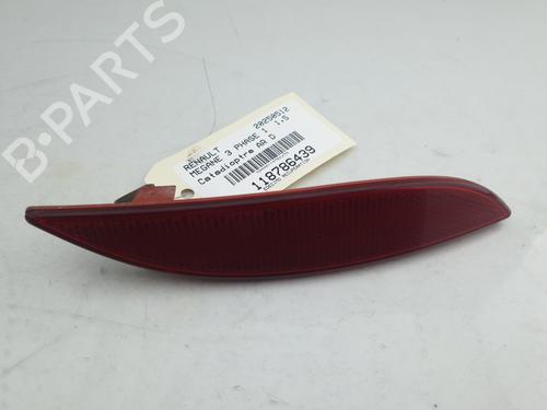 Højre baglygte kofanger RENAULT MEGANE III Hatchback (BZ0/1_, B3_) 1.5 dCi (BZ09, BZ0D, BZ1W, BZ29, BZ14) (110 hp) 31275616